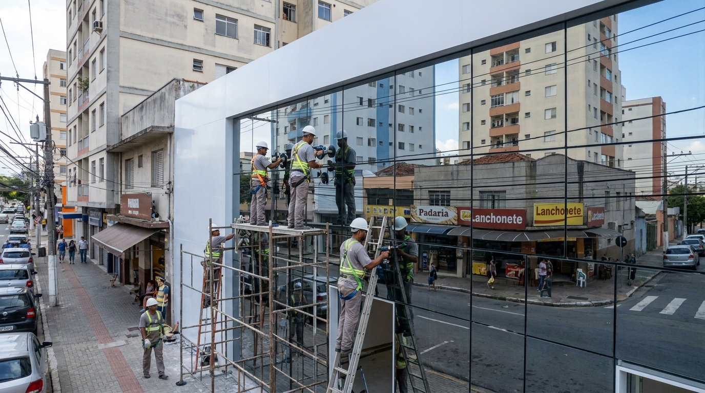 Fechamentos em Vidro em Osasco‑SP