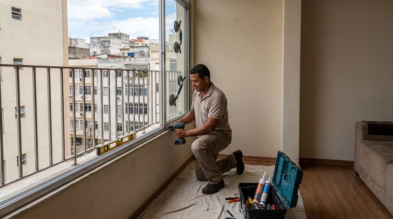 Janelas de Vidro em Osasco‑SP